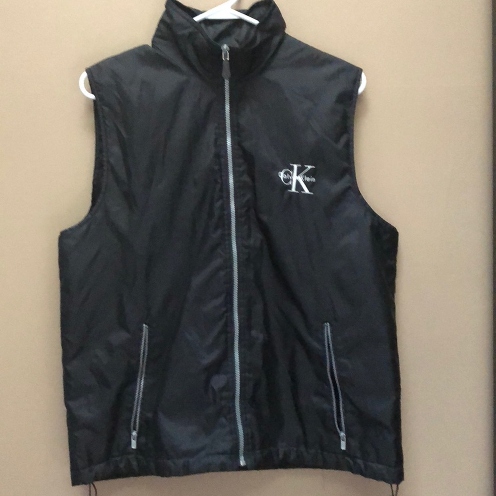Calvin Klein Cosmetics Company vest windbreaker